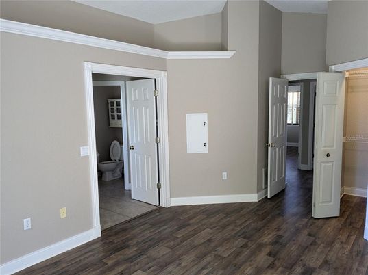 Bathroom, Empty room, Interior, Wood Texture Flooring