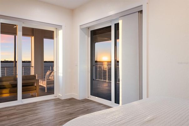 Bedroom, Interior, Water, Wood Texture Flooring