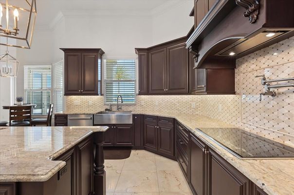 Dining room, Interior, Kitchen, Pendant Lights