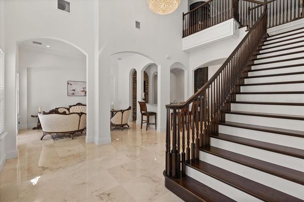 Chandelier, Interior, Recessed Lighting