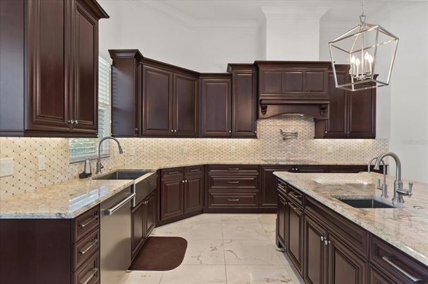 Interior, Kitchen, Pendant Lights, Stainless Steel Appliances
