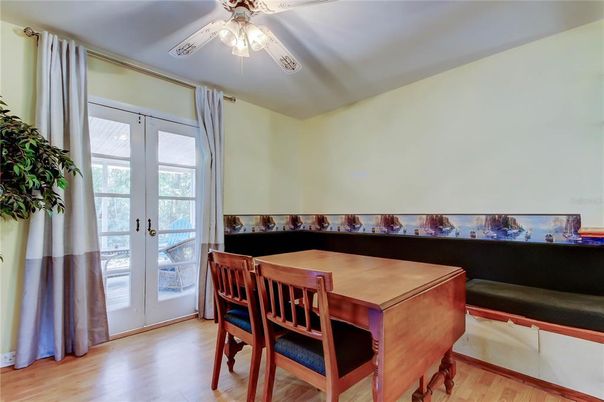 Dining room, Interior, Wood Texture Flooring
