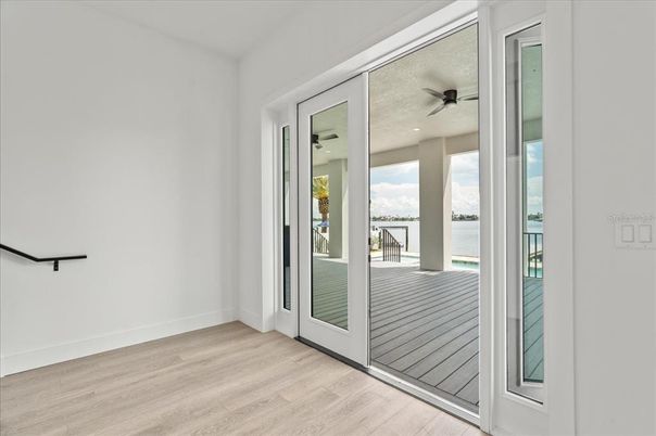 Empty room, Interior, Water, Wood Texture Flooring