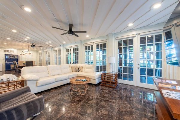 Dining room, Interior, Kitchen, Living room, Pendant Lights, Recessed Lighting