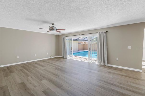 Empty room, Interior, Wood Texture Flooring