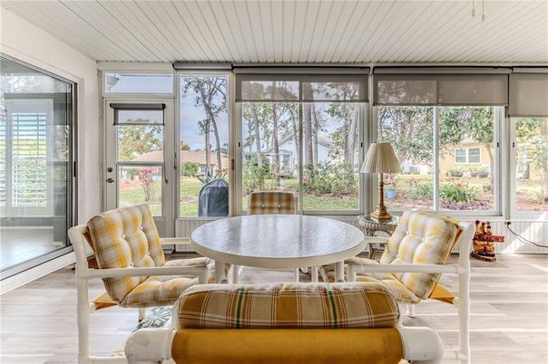 Interior, Sun Room, Wood Texture Flooring