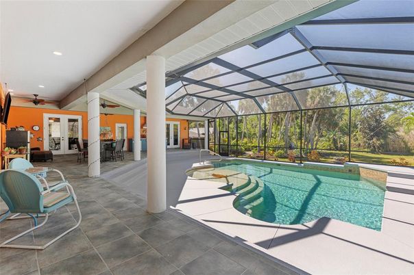 Glass Ceilings, Interior, Pool, Recessed Lighting, Sun Room