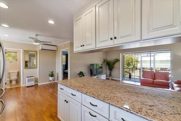 Bathroom, Interior, Recessed Lighting, Wood Texture Flooring