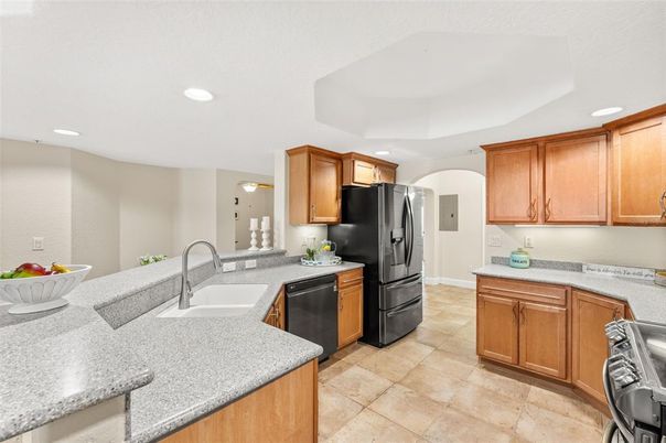 Interior, Kitchen, Recessed Lighting