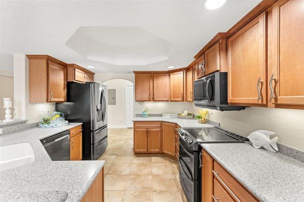 Interior, Kitchen, Recessed Lighting