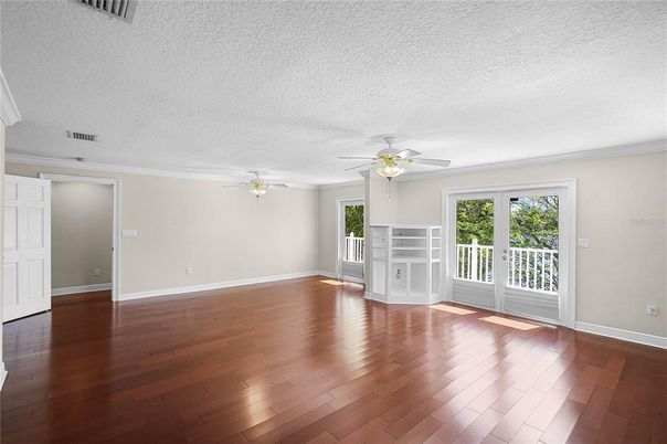 Empty room, Interior, Wood Texture Flooring