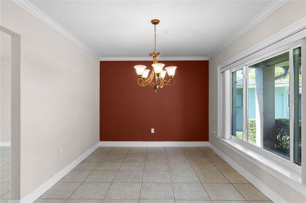 Chandelier, Empty room, Interior