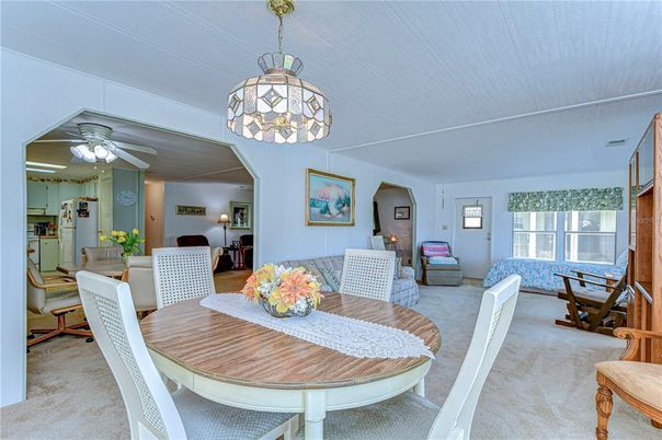 Dining room, Interior, Pendant Lights