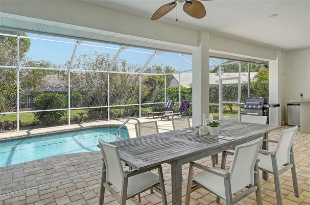 Dining room, Glass Ceilings, Interior, Pool, Sun Room