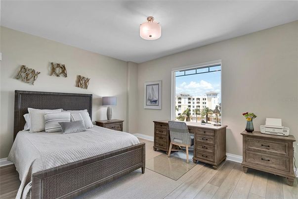 Bedroom, Home Office, Interior, Wood Texture Flooring