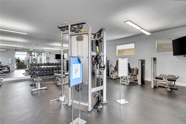 Fitness Equipment, Gym, Interior