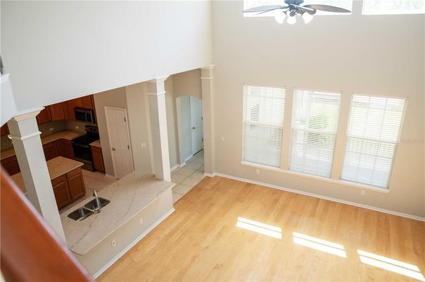 Empty room, Interior, Wood Texture Flooring