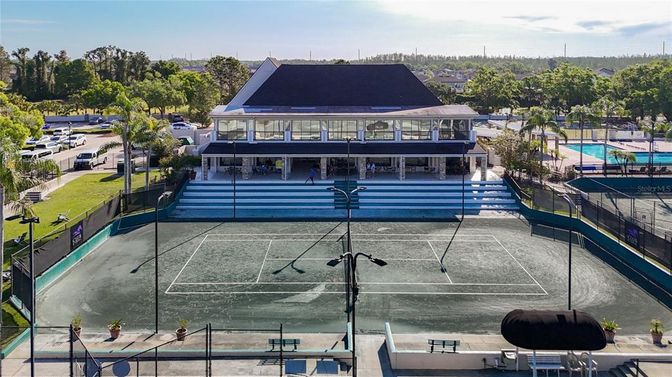 Exterior, Tennis Courts