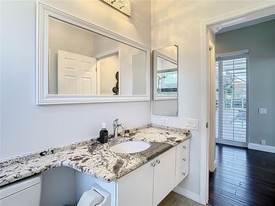 Bathroom, Interior, Wood Texture Flooring