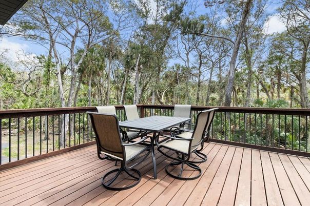 Exterior, Wood Texture Flooring