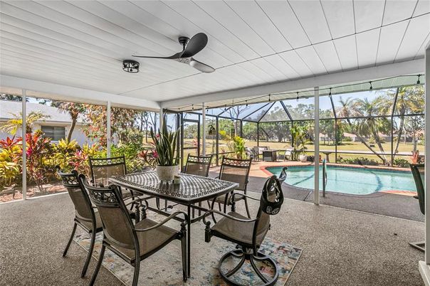 Dining room, Glass Ceilings, Interior, Pool, Sun Room