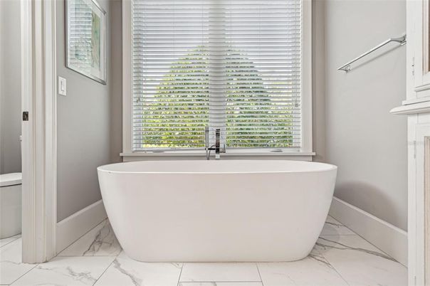 Bathroom, Free Standing Baths, Interior, Marble