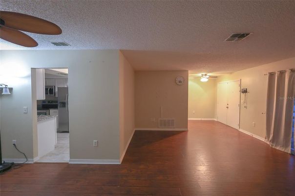 Empty room, Interior, Wood Texture Flooring