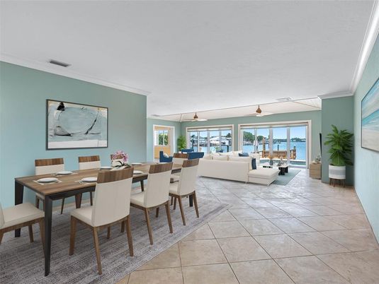 Dining room, Interior, Living room, Water