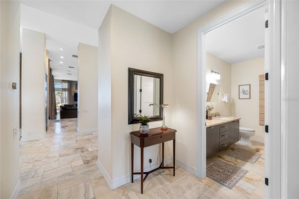 Bathroom, Interior, Recessed Lighting