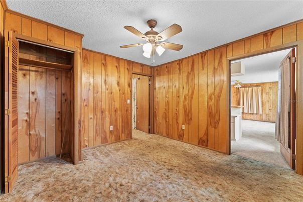 Empty room, Interior, Wooden Walls