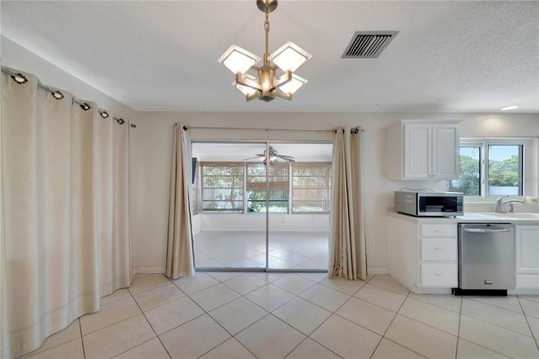 Chandelier, Interior, Kitchen, Recessed Lighting