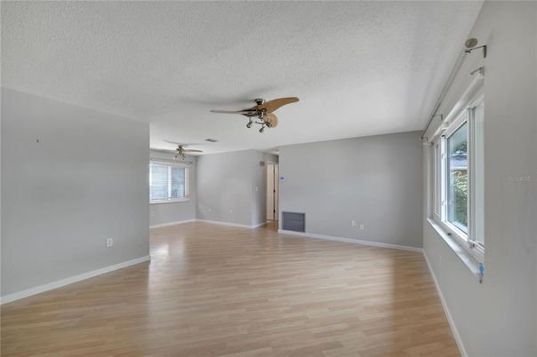 Empty room, Interior, Wood Texture Flooring