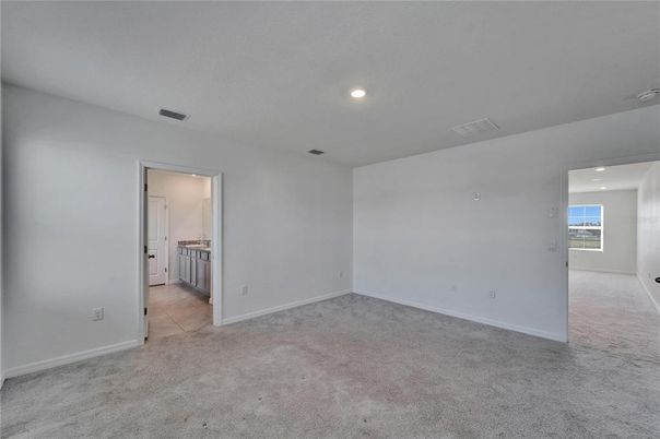 Bathroom, Empty room, Interior, Recessed Lighting