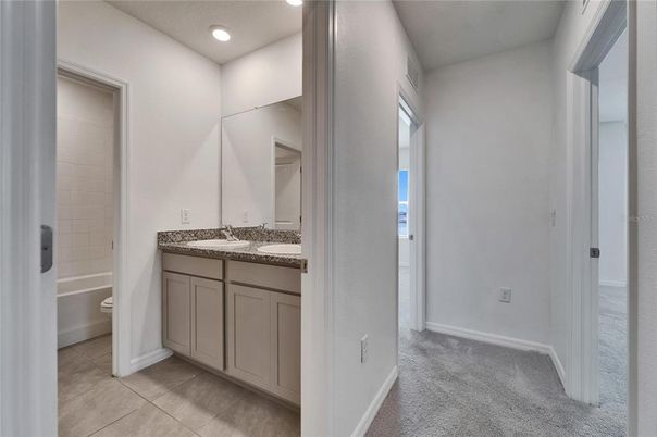 Bathroom, Interior, Recessed Lighting