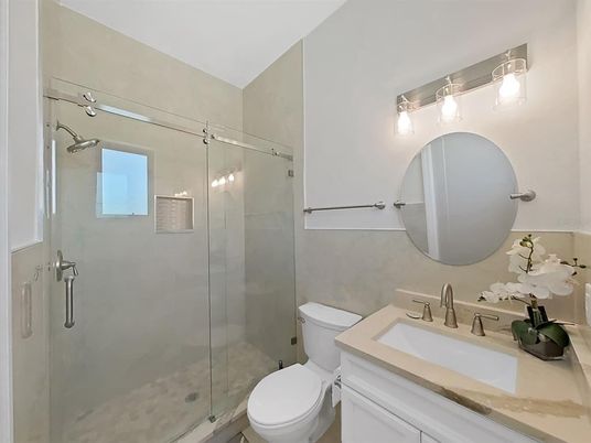 Bathroom, Glass Shower, Interior