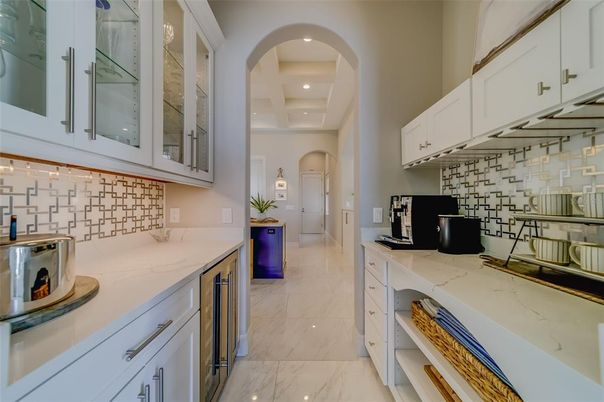 Interior, Kitchen, Marble, Recessed Lighting