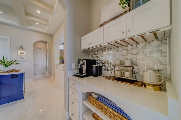 Interior, Kitchen, Marble, Recessed Lighting