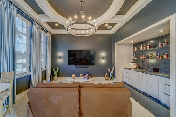 Interior, Living room, Pendant Lights, Recessed Lighting