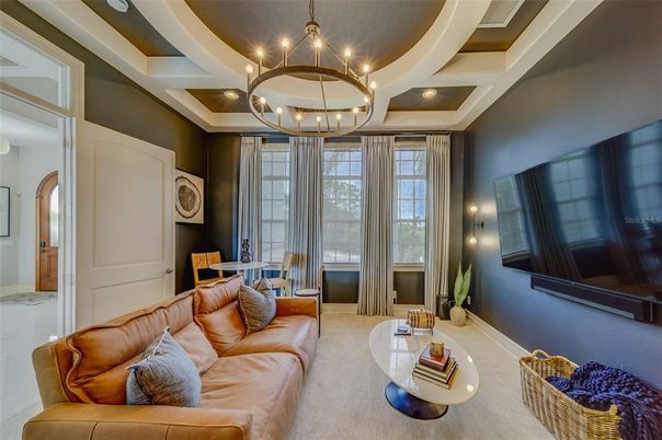Interior, Living room, Pendant Lights, Recessed Lighting