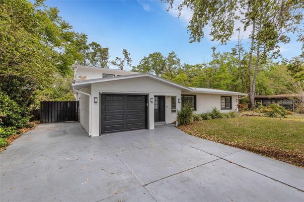 Attached, Backyard, Exterior, Facade, Ranch
