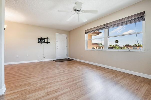 Empty room, Interior, Wood Texture Flooring