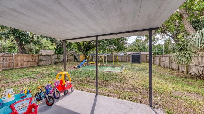 Backyard, Exterior, Playground