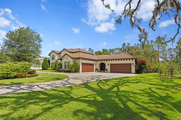Attached, Backyard, Exterior, Facade, Mediterranean