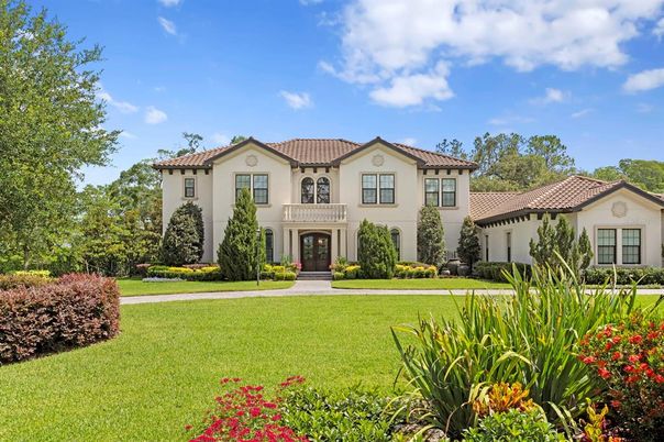 Backyard, Exterior, Facade, Mediterranean