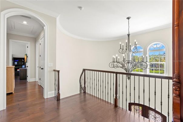 Chandelier, Interior, Wood Texture Flooring
