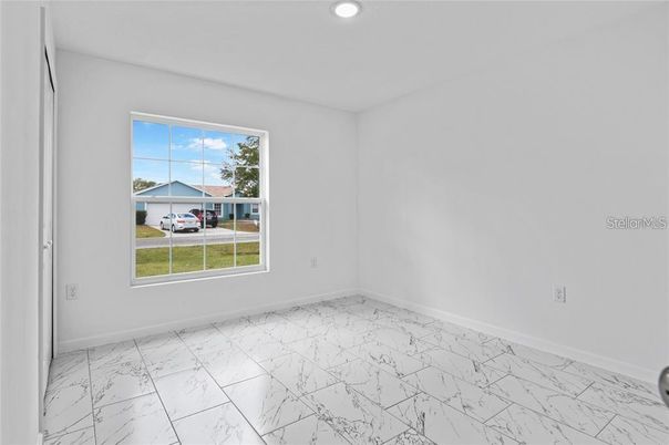 Empty room, Interior, Marble, Recessed Lighting