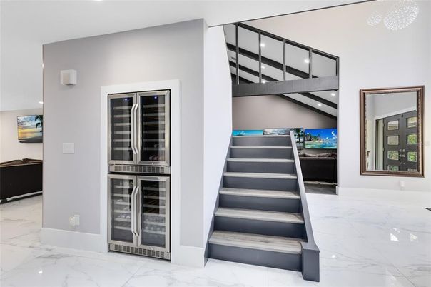 Interior, Marble, Recessed Lighting
