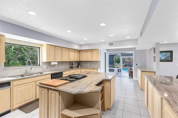 Interior, Kitchen, Recessed Lighting