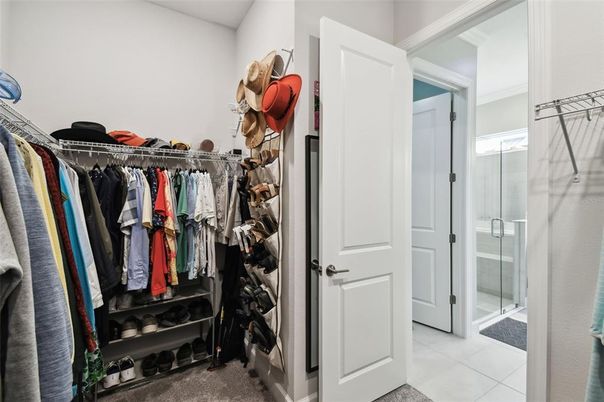 Bathroom, Glass Shower, Interior, Walk-in Closets
