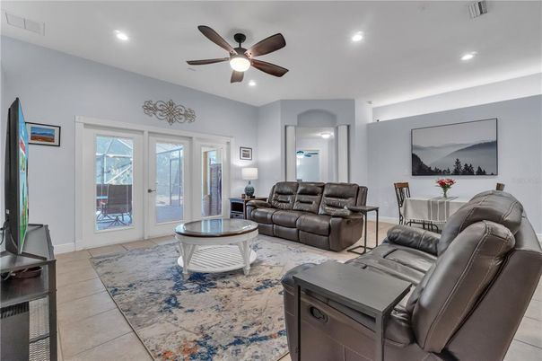 Dining room, Interior, Living room, Recessed Lighting